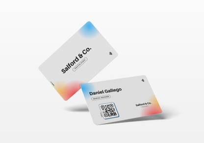 tapmo Smart Business Card| Personalized| NFC Card| Smart Card | Tap or Scan| Envelopes