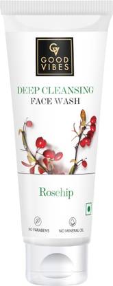 GOOD VIBES Rosehip Deep Cleansing  in Tube Face Wash