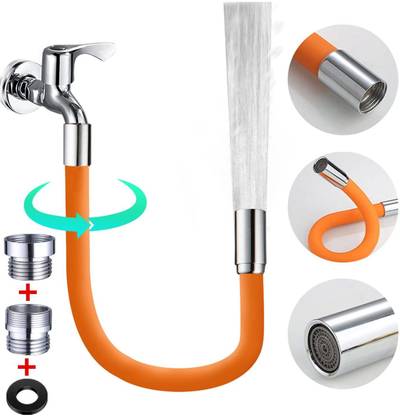 Dankhra Faucet Foaming Extension Tube,360 Degree Adjustable Sink Drain Extension Tube Faucet Hose Flexible and Shapeable Water Pipe Suitable in Kitchen and Bathroom Health  Faucet