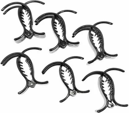 YATVIK Cluther Butterfly Black Claw Clip Banana Clip
