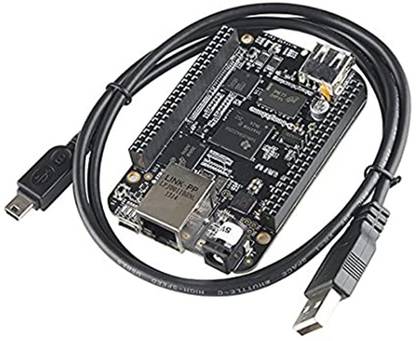 BeagleBone Black Rev C with 4GB Flash Storage Single Board Computer AM3Socket Micro-ATX ARMv7 Chipset DDR3 Motherboard for Desktop