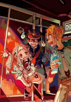 Toilet-Bound Hanako-Kun Jibaku Shounen Hanako Kun Matte Finish Poster Paper Print