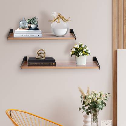Torche Wooden Wall Shelf