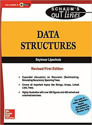 (USED-LIKE NEW) Data Structures (Revised First Edition) | Schaum's Outline Series