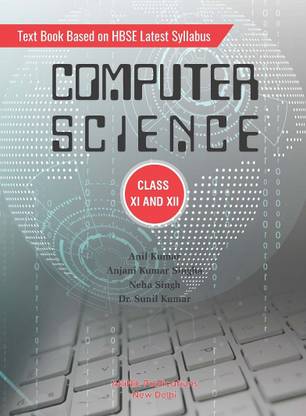 Text Book Based On HBSE Latest Syllabus Computer Science Class XI And XII