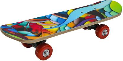 Umang Enterprise Multi Color 17 Portable Skateboard, Wheels Skate Boards, Mini Cruiser Skateboard 5.5 inch x 4 inch Skateboard