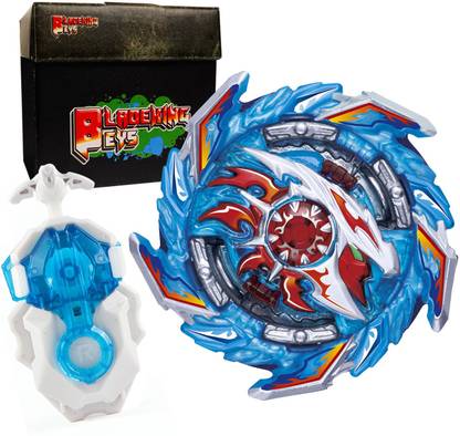 BLADEKING BEYS B160 King Helios Zone 1B + DB Launcher L/R + Interlocking carton toy storage box
