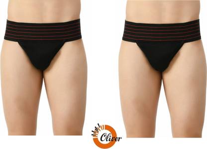 Oliver Cotton Supporter Back Covered Cup Pocket for Athelets & Sports Abdomen Support Supporter