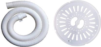 Ozonite Drain Pipe (1.5mtr) With Spin Dryer Cover (24.5cm) Combo For Washing Machine Washing Machine Outlet Hose