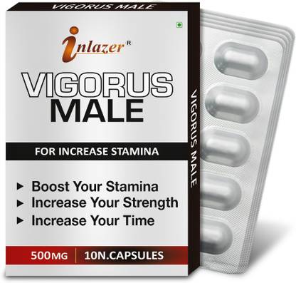 inlazer Vigorus Male | Natural Tablet Increases S_ex Drives Confidence & Desire