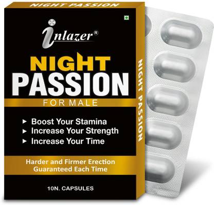 inlazer Night Passion S-E-X Tablet Increases S-E-X Drive Confidence & Power