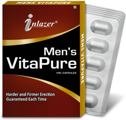 inlazer Men Vita Pure S-E-X Capsule Increases S-E-X Drive Confidence & Pleasure