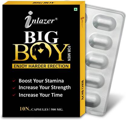 inlazer Big Boy S-E-X Capsule Ultimate Male S-E-X Enhanhcer & Stamina Timing