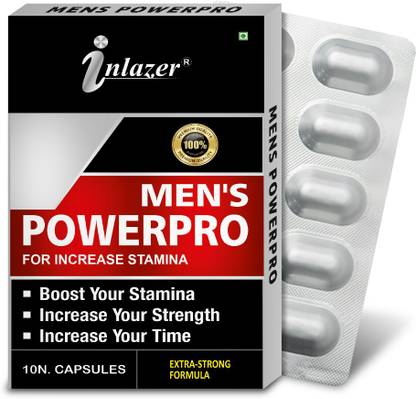 inlazer Men Power Pro S-E-X Pills Increases S-E-X Drive Confidence & Power