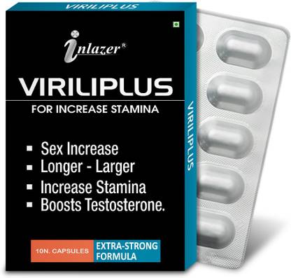 inlazer Viriliplus Sex Time Tablets Increases SEX Drive Confidence & Energy
