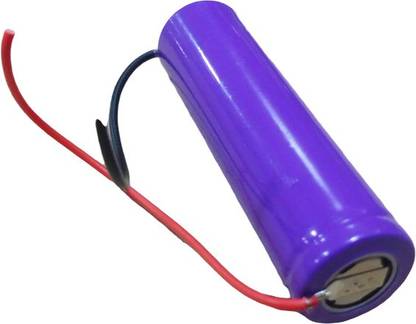 VOID Rechargeable Lithium Ion -18650 Cell (2600mAh, 3.7V) - With Soldered Wire  Battery