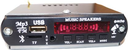 Prologic 6283 IC Mini USB Player with Remote FM/USB/AUX/MP3/BT Car Stereo