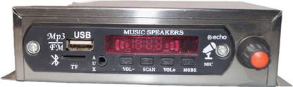 Priya Car Small Volume Button Music Stereo supported FM/AUX/MP2/BT/USB Car Stereo