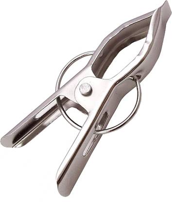 KUBER INDUSTRIES Stainless Steel Cloth Drying Pegs/Clips Set of 84 Pcs Stainless Steel Cloth Clips
