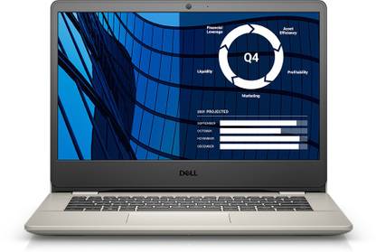 DELL Vostro Intel Core i3 11th Gen 1115G4 - (4 GB/1 TB HDD/256 GB SSD/Windows 10) Vostro 3400 Thin and Light Laptop