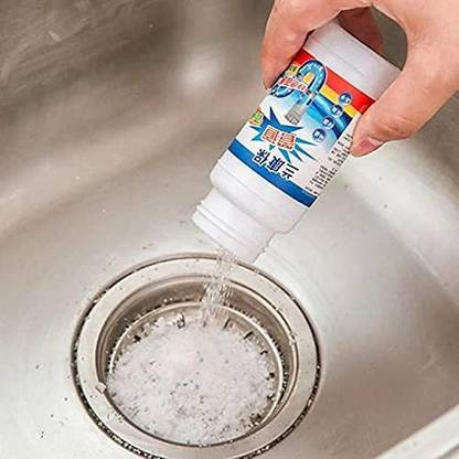 Budwill Pipe cleaning powder Drain Cleaner & Clog, Automatic Toilet Powder Drain Opener