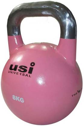 usi Kettlebell, 8Kg Kettlebell Free Weights, CKB8 Competition Kettlebell Pink Kettlebell