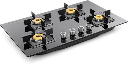 PADMINI Pride 4B SQBDT HF Glass Auto Ignition Hob for Cloud Kitchen Glass Automatic Hob