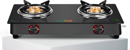 Greenchef Ebony Plus AI Glass Automatic Gas Stove