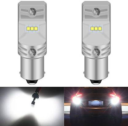 MMTX 1156 P21W 7506 BA15S LED Bulb High Power for Back Up Reverse Brake Light Packof2 Reversing Light Car Xenon (12 V, 7.8 W)