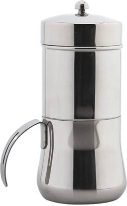 eKitchen Stainless Steel Moka 2 cups Indian Coffee Filter