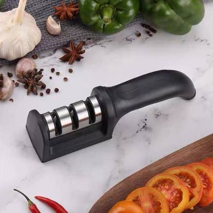 ActrovaX Knife Sharpener 3 Stage Sharpening Tool for Ceramic Knife X20 Knife Sharpening Steel