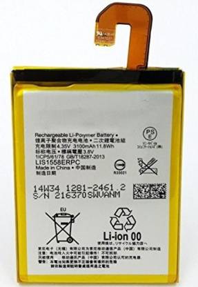 imbi Mobile Battery For  Xperia Z3 Sony Xperia Z3 D6653 D6603 D6633 D6643 - 3100mAh, LIS1558ERPC