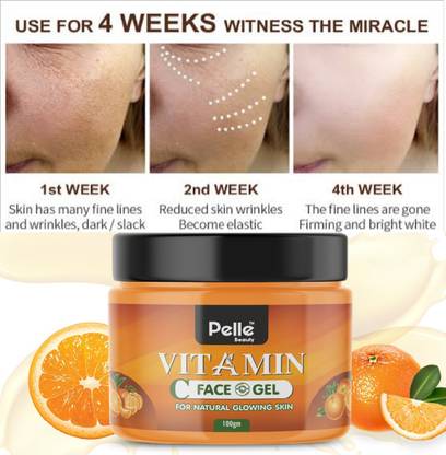 Pelle Beauty Vitamin C Face Gel _ ORG 04 = 100GM