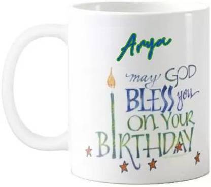 Exocticaa Happy Birthday Arya Quotes 096 Ceramic Coffee Mug
