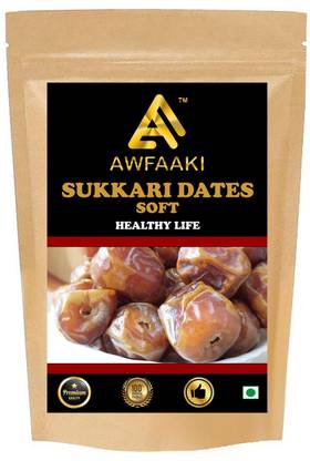AWFAAKI SUKKARI DATES SOFT / SUKARY DATES SOFT / SUKKARI RUTAB / SAUDI ARABIA 250 GM Dates