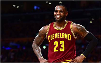 LeBron James Big Size Flex Poster For Room MD-3248 Photographic Paper