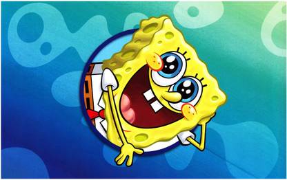 SpongeBob Big Size Flex Poster For Room MD-3931 Photographic Paper