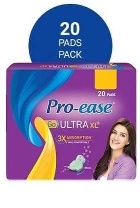Pro-ease Go Ultra XL Plus ( 20 Pads ) Sanitary Pad