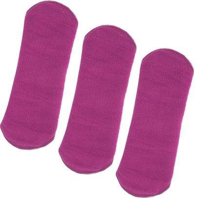 CareDone Pack of 3, reusable & washable sanitary cloth pad napkins. Sanitary Pad