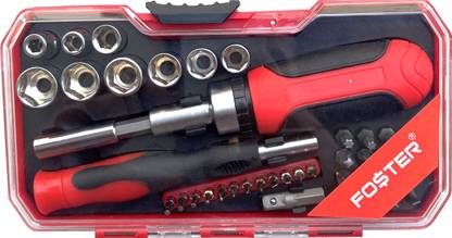 FOSTER FSK-040 Combination and Ratchet screwdriver kit Combination Screwdriver Set