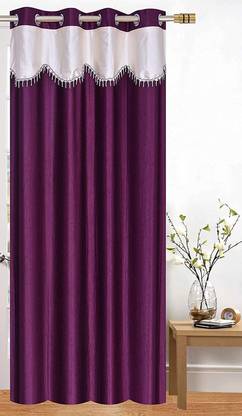 SV Textile Hub 214 cm (7 ft) पॉलिएस्टर दरवाज़ा पर्दा एक पर्दा