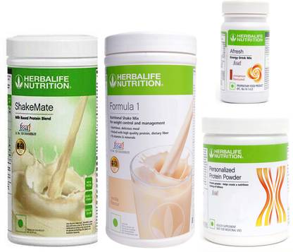 Herbalife Nutrition VANILLA500PROTIEN200GAFRESHENERGYDRINK CINNAMAN 50 G SHAKEMATE 500 G Energy Drink