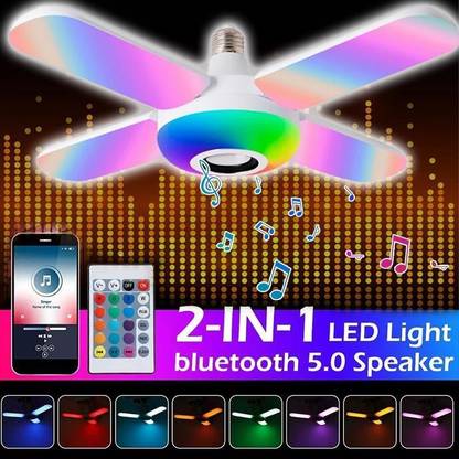 HOME DELITE 50W Smart LED Music Light Bulb with Bluetooth 5.0 1002 Smart Bulb