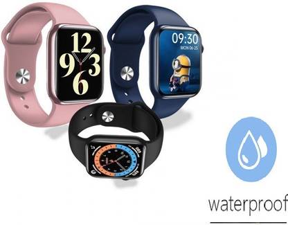 Stybits EW768 ULTRA MULTI FACES SLEEP TRACKER CALLING SMART WATCH BLACK(PACK OF 1) Smartwatch