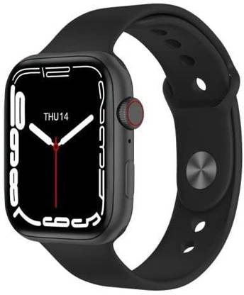 Ovi i7 Pro Max Bluetooth Calling Smart Watch Fitness Tracker Men & Women (Black) Smartwatch
