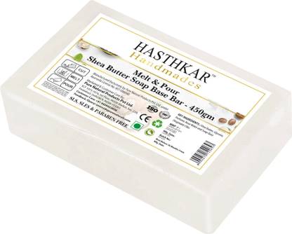 HASTHKAR Handmades Shea Butter SLS Paraben Free Soap base
