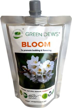 Green Dews BLOOM FLOWER BOOSTER FERTILIZER FOR BUDDING BLOOMING FLOWERING Fertilizer
