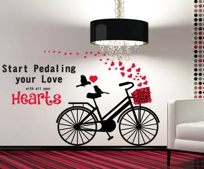WALLSTICK 150 cm Smart Cycle Sticker