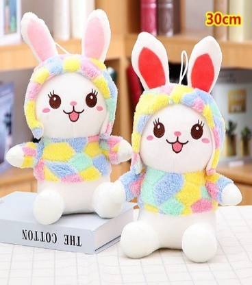 Bachcha Party Color Rabbit Stuffed Toy  - 30 cm