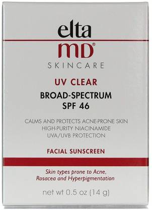 EltaMD Sunscreen - SPF 50 UV Clear Broad Spectrum Facial Sunscreen 0.5 oz
